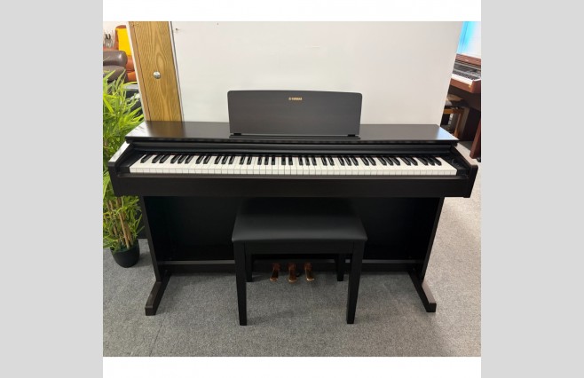 Yamaha YDP-143 Satin Rosewood Digital Piano, Used - Complete Package (SN:BCX101093) - Image 1